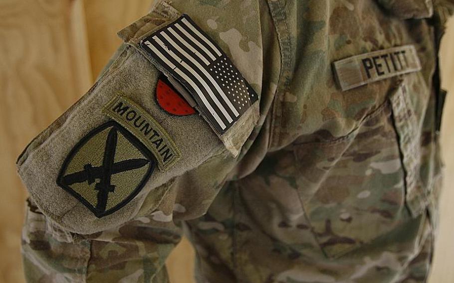 10th Mountain brigade changes tourniquet policy Stars and Stripes